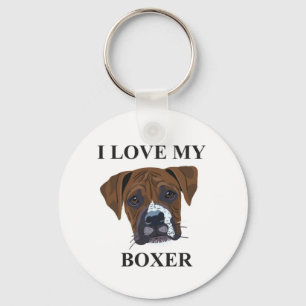 Llavero El amor de Boxer