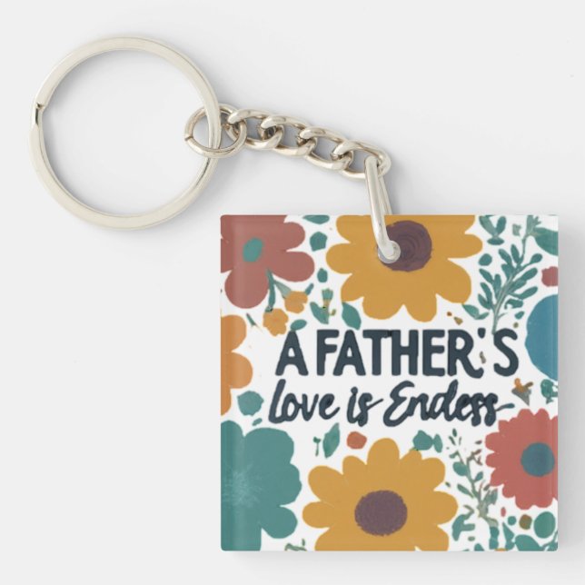 Llavero El amor de un padre es eterno (Frente)