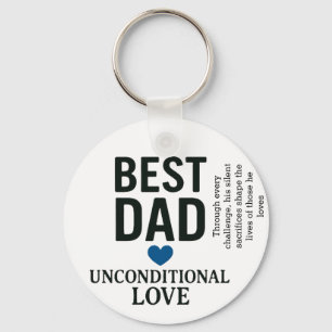 Llavero El amor de un padre es un faro de fuerza