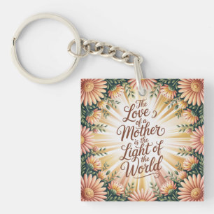 Llavero El amor de una madre es la luz del mundo
