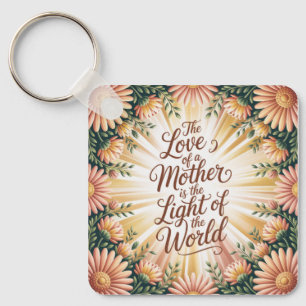 Llavero El Amor De Una Madre Es La Luz Del Mundo