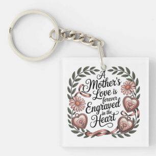 Llavero El amor de una madre está grabado para siempre en