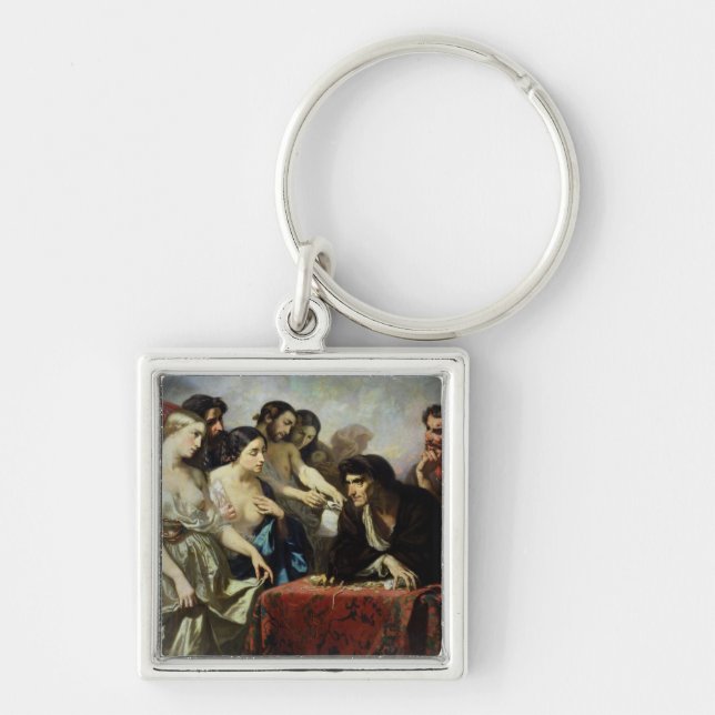 Llavero El amor del oro, 1844 (Frente)