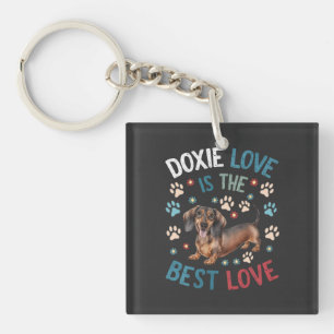 Llavero El Amor Doxie Es El Mejor Amor