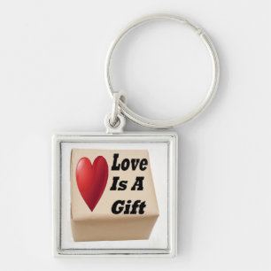 Llavero El amor en cadena de claves es un regalo