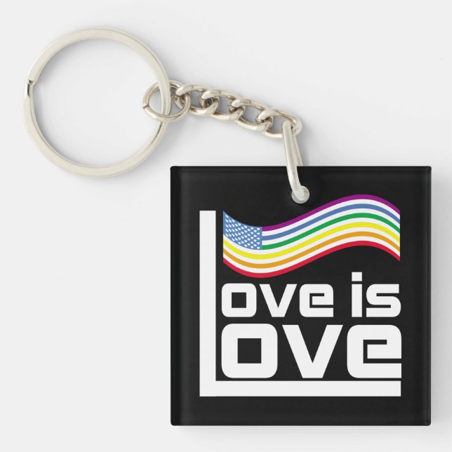 Llavero El amor es amor (Frente)