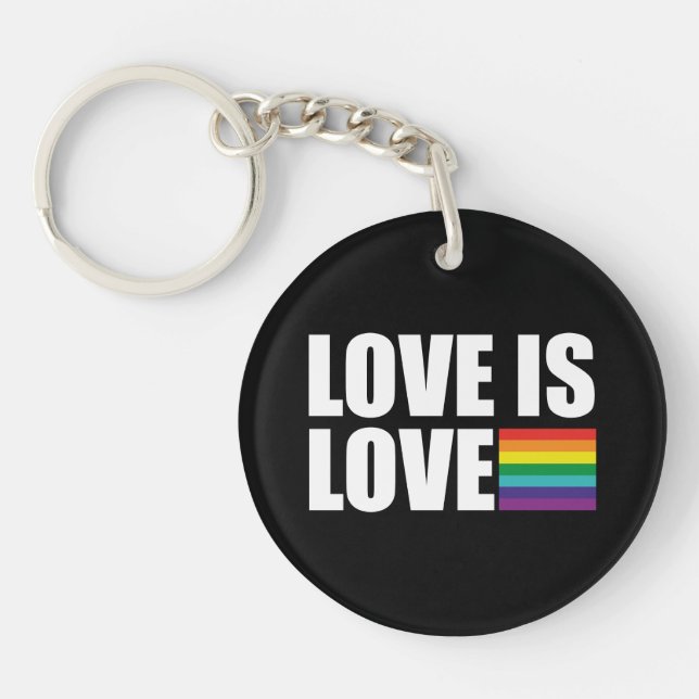 Llavero El amor es amor (Frente)