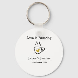Llavero El amor es Breaking coffee mug nombre de pareja de