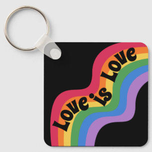 Llavero El amor es el amor. LGBT+orgullo. Arcoíris. Llaver