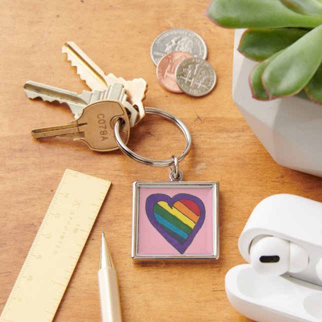 Llavero El amor es el Keychain del amor (Escritorio )