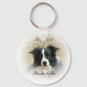 Llavero El amor es un border collie