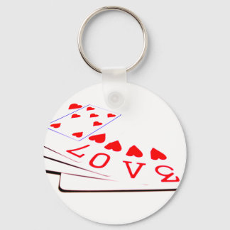 Llavero El amor está en las tarjetas