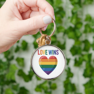 Llavero El amor gana Igualdad Orgullo Gay LGBT