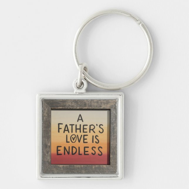 Llavero El amor interminable de un padre (Frente)
