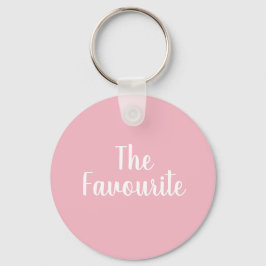 Llavero El anillo de claves rosa 'favorito'