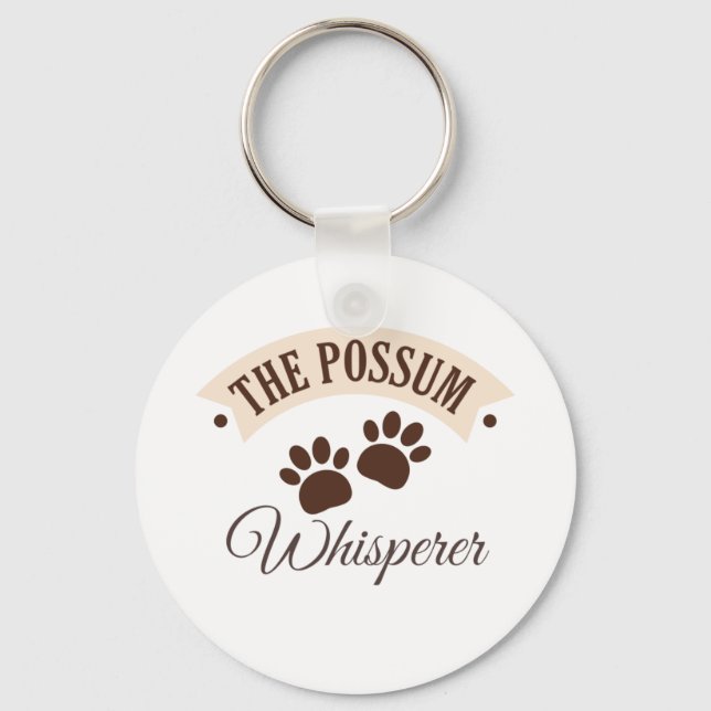 Llavero El animal de Possum Whisperer Cute Marsupial Paws  (Anverso)