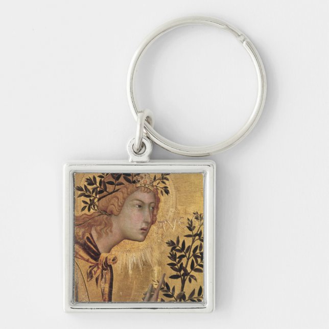 Llavero El anuncio con St Margaret (Frente)