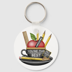 Llavero El Apple Teacup del profesor