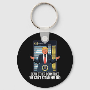 Llavero El arancel del presidente Donald Trump 2025 que no