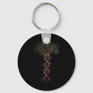 Llavero El Árbol De Adn Genetic Funny Earth Day Planta A T