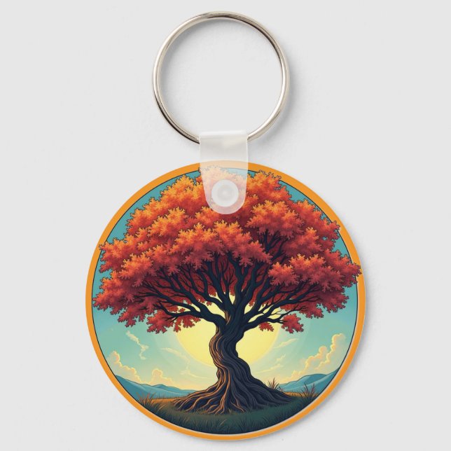 Llavero El árbol de la vida (Anverso)
