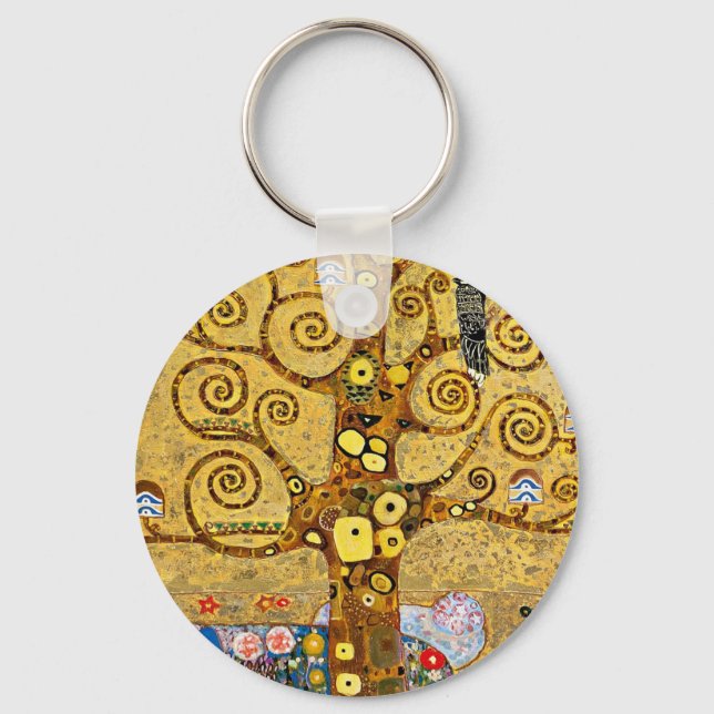 Llavero "El árbol de la vida" , Gustav Klimt (Anverso)