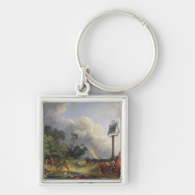 Llavero El arco iris, 1784 (aceite en lona) (Frente)