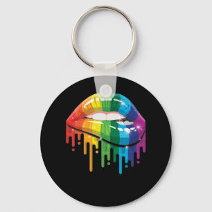 Llavero El arcoiris levanta orgullo Gay Lesbian LGB Regalo