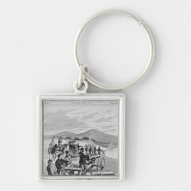 Llavero El arma de Gatling del modelo nuevo (Frente)