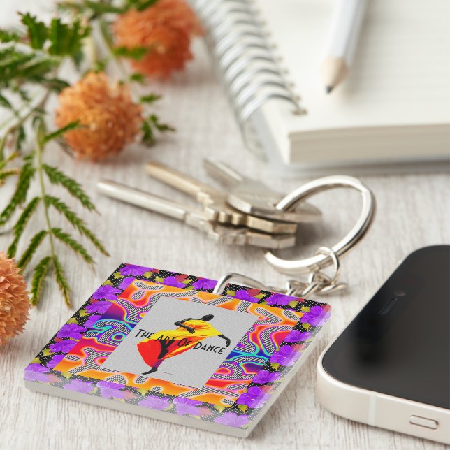 Llavero El arte de la danza (Frente Derecha)