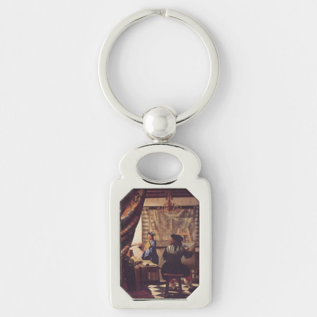 Llavero El arte de la pintura de Johannes Vermeer (Anverso)