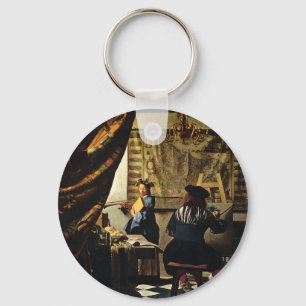 Llavero El arte de la pintura de Johannes Vermeer, alreded
