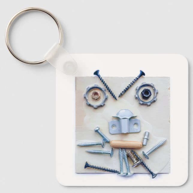 Llavero El arte de los tintes de Aspen (Anverso)