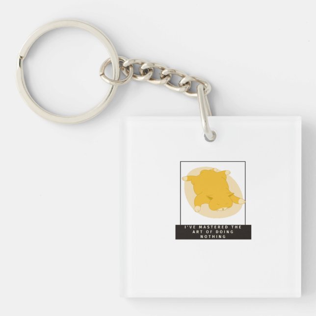 Llavero El arte de no hacer nada (Frente)