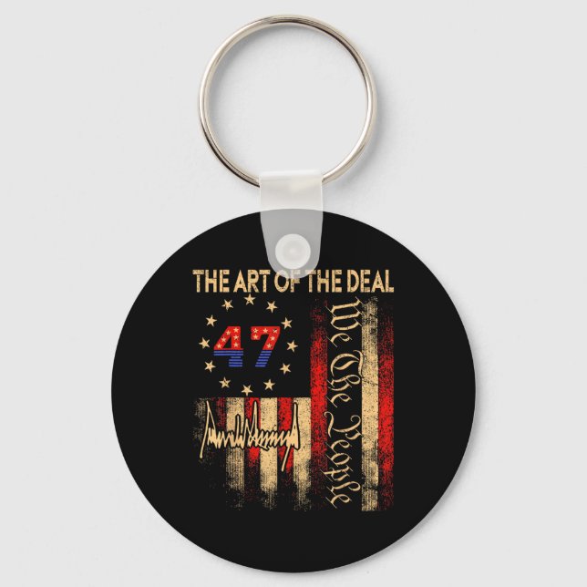 Llavero El arte del acuerdo con el presidente Donal Trump  (Anverso)