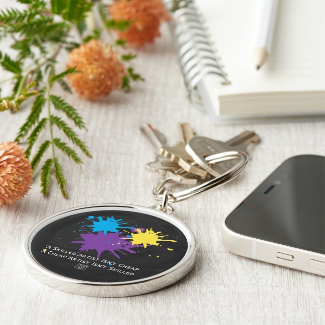 Llavero El arte no es barato (Lado)