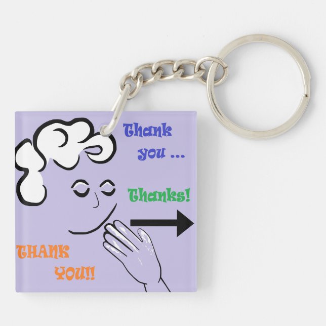 Llavero ¡El ASL le agradece! (Atrás)