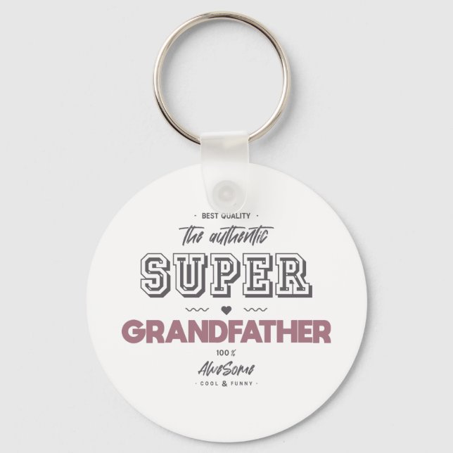 Llavero el auténtico superabuelo (Anverso)