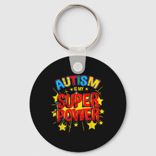 Llavero El autismo es mi súper poder, la conciencia del au