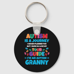 Llavero El Autismo Es Un Viaje Que Nunca Planeé La Abuela 