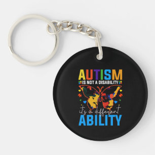 Llavero El Autismo No Es Una Discapacidad, Es Diferente