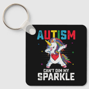 Llavero El autismo no puede disminuir mi conciencia de uni