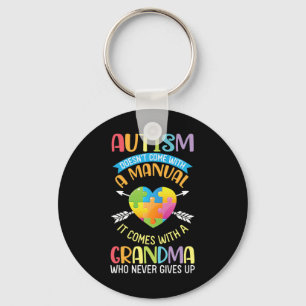 Llavero El autismo no viene con un manual viene con un
