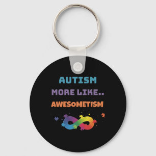 Llavero El Autismo Se Parece Más Al Awesometismo Colorido