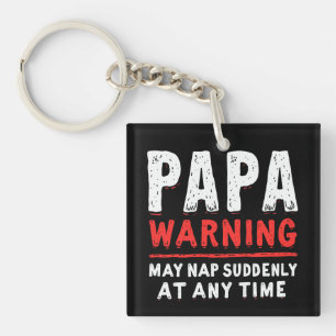 Llavero El Aviso De Papá Puede Nap Repentinamente En Cualq