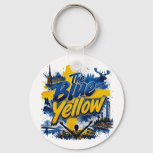 Llavero El Azul-Amarillo - el apodo de Suecia