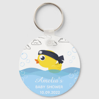 Llavero El Baby Shower de Rubber Duckie Boy