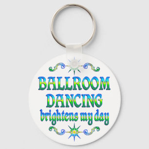 Llavero El baile de salón de baile aclara