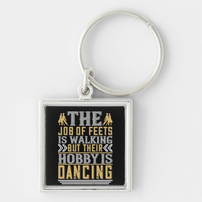 Llavero El Baile Es El Hobby De Los Pies (Frente)