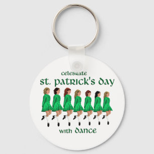 Llavero El baile irlandés celebra el Día de San Patricio